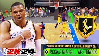 Rookie Russell Westbrook build is UNSTOPPABLE in NBA 2K24 Random Rec