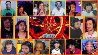 KAIDO "FLAME DRAGON TORCH" One Piece Episode 1075 Reaction Mashup