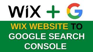 How To Add Wix Website To Google Search Console | NEW UPDATE ( Quick & Easy Method )