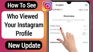 How To See Who Viewed Your Instagram Profile (New Update 2023) | Who Viewed Instagram Profile