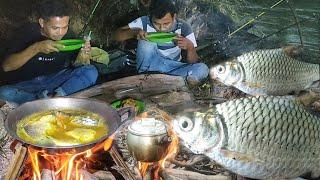 PUASSs!! Fresh Hunting Food, Breaking Fast Menu in the Wild