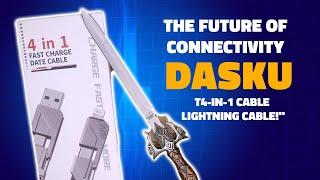 Unboxing the Ultimate Tech Gadget: DASKU 4-in-1 Cable Lightning Cable