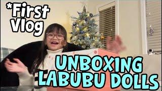 UNBOXING MY LABUBU DOLLS | NICANDRA LOUISSE