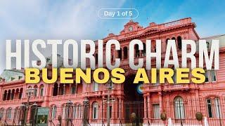 Discovering BUENOS AIRES: A Day in the Historic Center & SAN TELMO ( Day 1 )