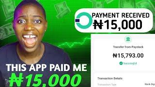 I made #15,000 from this App and Withdrew into your Bank Account| Make money Online 2024