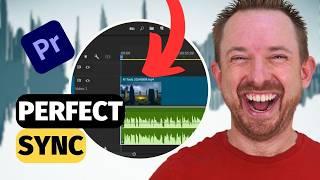 Fix Audio Sync Issues FAST in Premiere Pro (Pro Editing Secrets!)