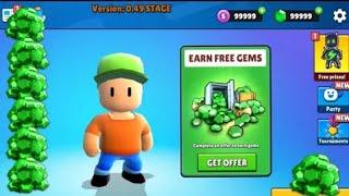 How To Earn Free Gems??  Earn Free Gems In Stumble Guys 