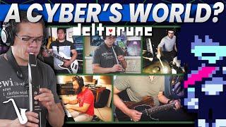 A CYBER'S WORLD? Cover (Deltarune Chapter 2) - insaneintherainmusic Collective