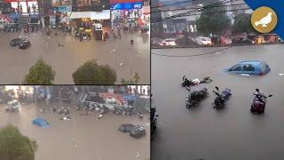 Hyderabad: Tolichowki submerged in rain water