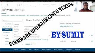 FIRMWARE UPGRADE CISCO NEXUS BY SUMIT