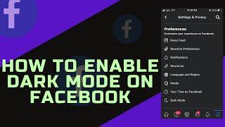 How To Dark Mode Facebook On IPhone or IPad - 2022 Update