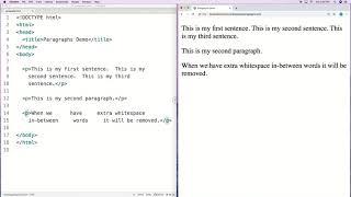 HTML Paragraphs Tutorial