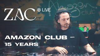 ZAC Live @ Amazon Club 15 Years (SEP 2024) | Full Set 4K [Progressive House / Melodic Techno DJ Mix]