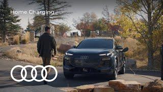 Audi Tech Tutorial: Q6 e-tron | Home Charging