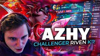 Il est TERRIFIANT... - Pandore Reacts 'The Hidden Riven Main in KR Challenger - Azhy'