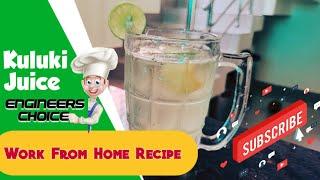 Grama Lasya | Engineers Choice - WFH Recipe 2 | Kuluki Juice #foodvlog #healthylifestyle #lemon