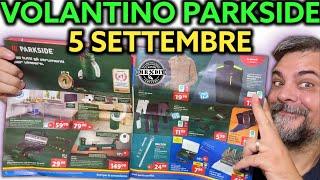 Parkside Lidl DIY Flyer September 5, 2024. Riccardo Muscarella #parkside #lidl #tools