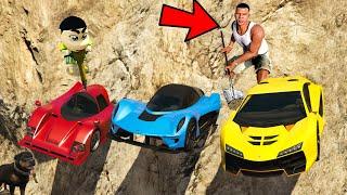 GTA 5: FRANKLIN AND SHINCHAN Found BURIED "SUPERCARS" in GTA 5! (GTA 5 mods)