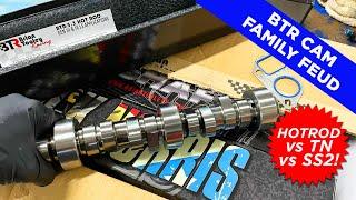 CHEAP, JUNKYARD 5.3L CAM TEST. BTR CAMSHAFT FAMILY FEUD-TRUCK NORRIS VS HOT ROD VS SS2? WHO WINS?