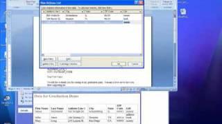 002 - Using Mail Merge in Word 2007