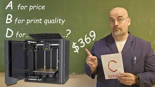 But why only "C"? Is it really improved? Kingroon KLP1 230 Klipper based fast coreXY 3D printer test