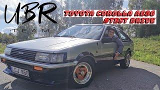 UBR Team: MICHANIK IGOR #TESTDRIVE TOYOTA COROLLA AE86