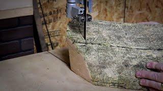 Woodturning an Old Red Oak Log