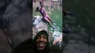 Tj Black Reacts: She lost her wig #swimming #wigs #shortsfeed #shorts #shortvideo #best #pool