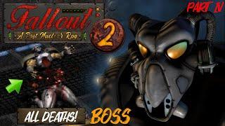 All Deaths Fallout 2 Walkthrough Part4 BOSS