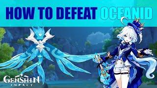 How To Defeat Oceanid | GENSHIN IMPACT #genshin #genshinimpact #gameplay #oceanid