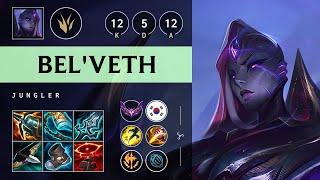 Bel'Veth Jungle vs Lee Sin: Dominating - KR Master Patch 14.19