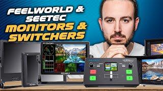 New Feelworld & Seetec Monitors/Switchers at NABshow 2023