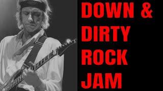 Down and Dirty Dorian Rock Jam | Guitar Backing Track (B Minor)