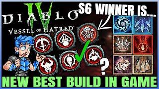 Diablo 4 - ALL New Best Builds in Season 6 Ranking - Most OP Build For EVERY Class Vessel Guide!