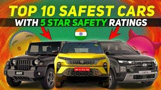 Top 10 Safest Cars In India 2024 | Top 10 5Star Safety Rating Cars In India | Safest Cars In India 