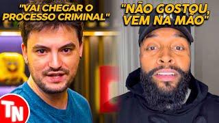 Nego Di se recusa a apagar posts, ignora liminar e chama Felipe Neto pra PORRADA