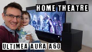 I transform the TV corner into a home theater. Ultimea Aura A60 7.1 Dolby Atmos home theater review