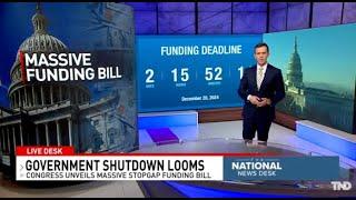 Government shutdown looms without congressional deal on spending bill