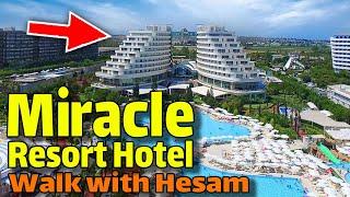 Miracle Resort Hotel Uall Inclusive ANTALYA / WALKING TOUR Travel Vlog / Miracle Hotel lara