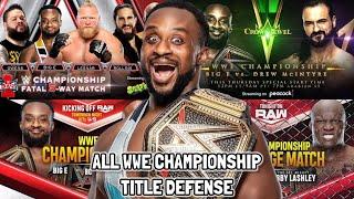 EVERY BIG E'S WWE CHAMPIONSHIP TITLE DEFENSE