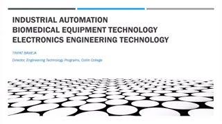 Industrial Automation/Biomedical Equipment Tech/Electronics Tech