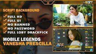 Background ML Artis Cantik Vanesha Prescilla Full UI