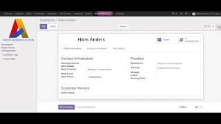 Project Skill Matching on Odoo v10