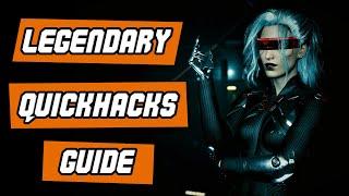 Cyberpunk 2077: How to get LEGENDARY Quickhacks (Method & Location)