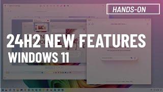 Windows 11 24H2 NEW AI Recall, Copilot app, and features (build 26100.712)