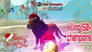 Christmas Special Champ Hunt | Killing 50+ Champions ️ | The Wolf