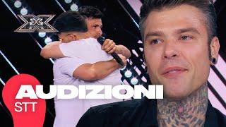 Fedez si COMMUOVE con gli STT | X Factor 2022 - AUDIZIONI