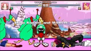 PD's Random Mugen Battle #75 Akira Kogami and Marvin the Martian VS Eliza Masters and Bastion