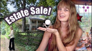 Estate Sale Shopping at a Witch’s House! + Full Trinket Haul