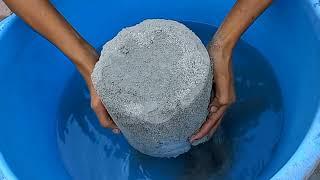 Pure Sand super soft Huge buckets crumbling in water super dusty texture melting in my hands